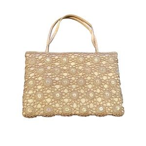 Small croqueted purse